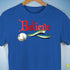 Believe Aromantic Pride Jingle Bell Premium Unisex T-Shirt - Royal Blue